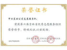 公司优秀志愿服务组织